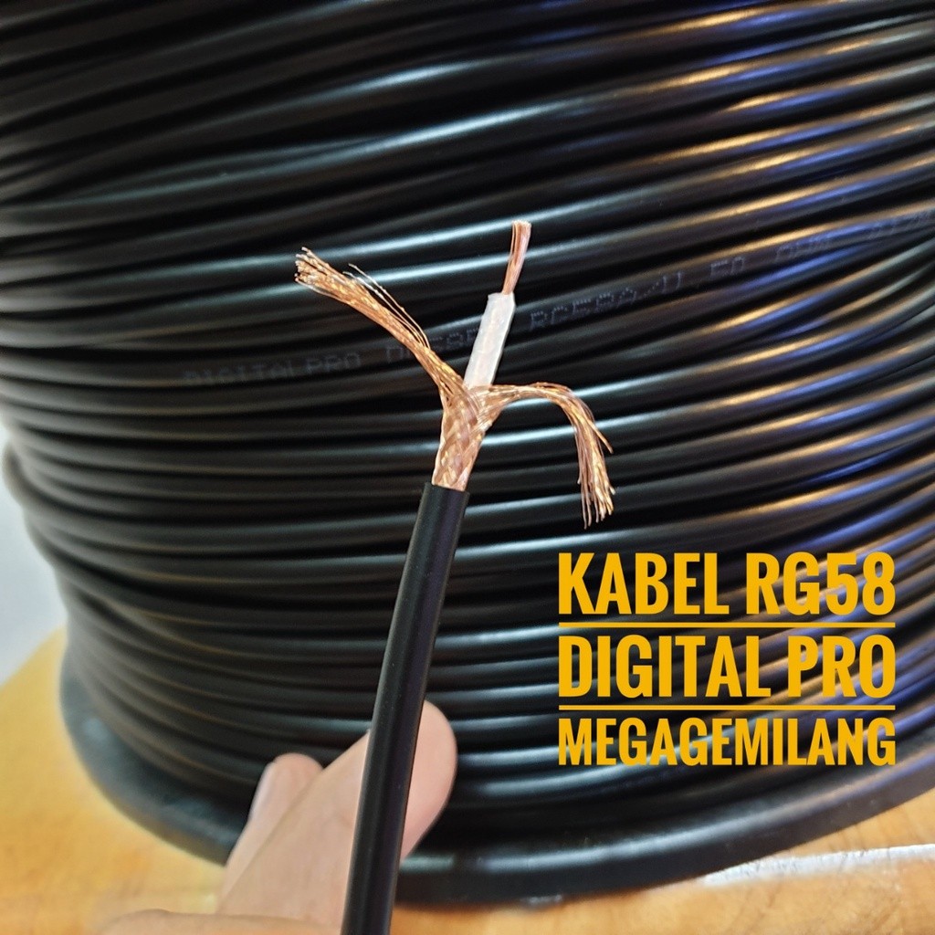 Bbs - Kabel RG 58 coaxial cable 50 ohm | inner serabut