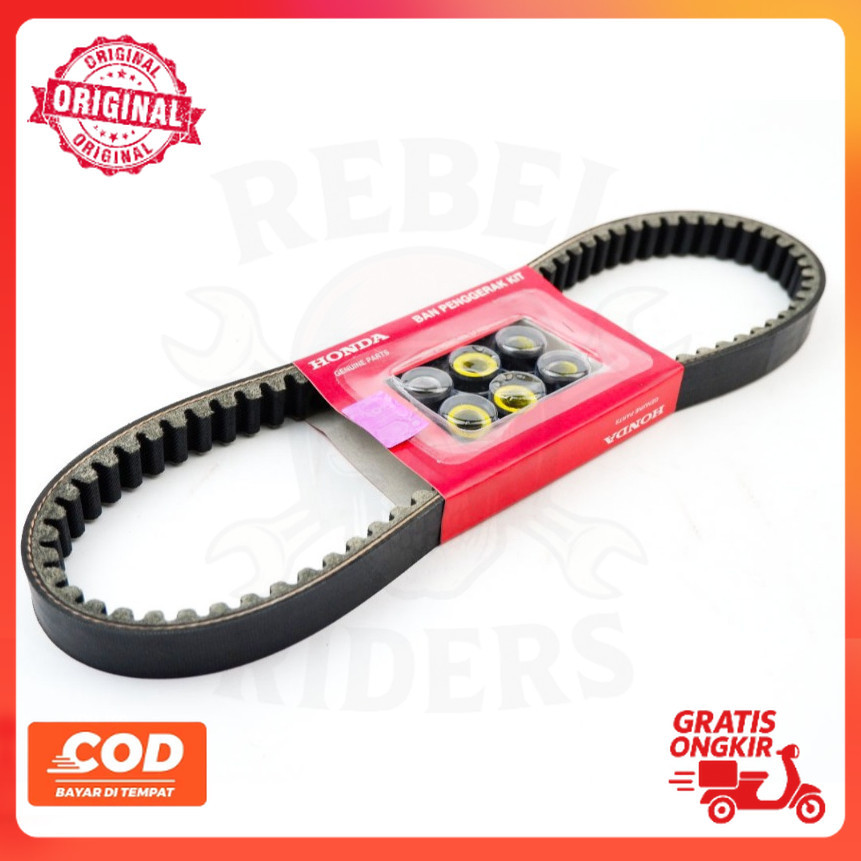 v belt + roller vario 125 old KZR original part motor riders