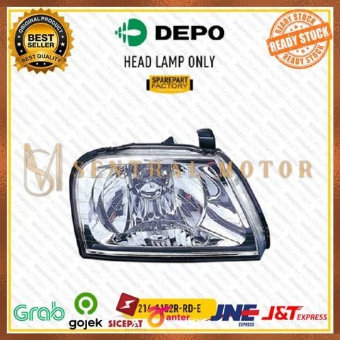 Head Lamp Lampu Depan Besar Kanan Mitsubishi L200 L 200 Strada DEPO