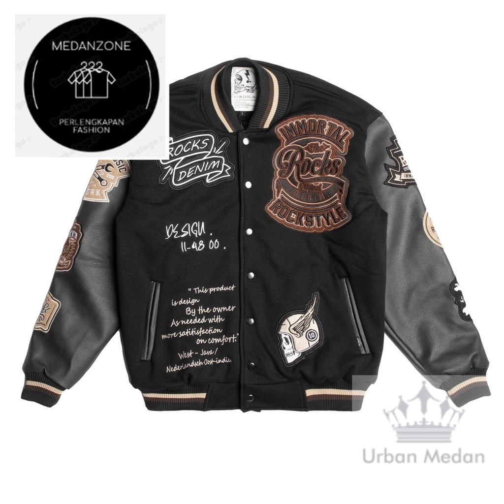 Rocksdenim - Varsity Forbiker - Jacket Varsity
