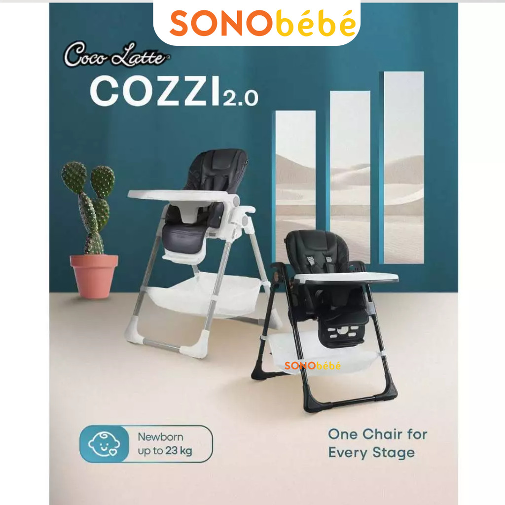 COCOLATTE - Kursi Makan Bayi Baby High Chair Cocolatte Cozzi 2.0