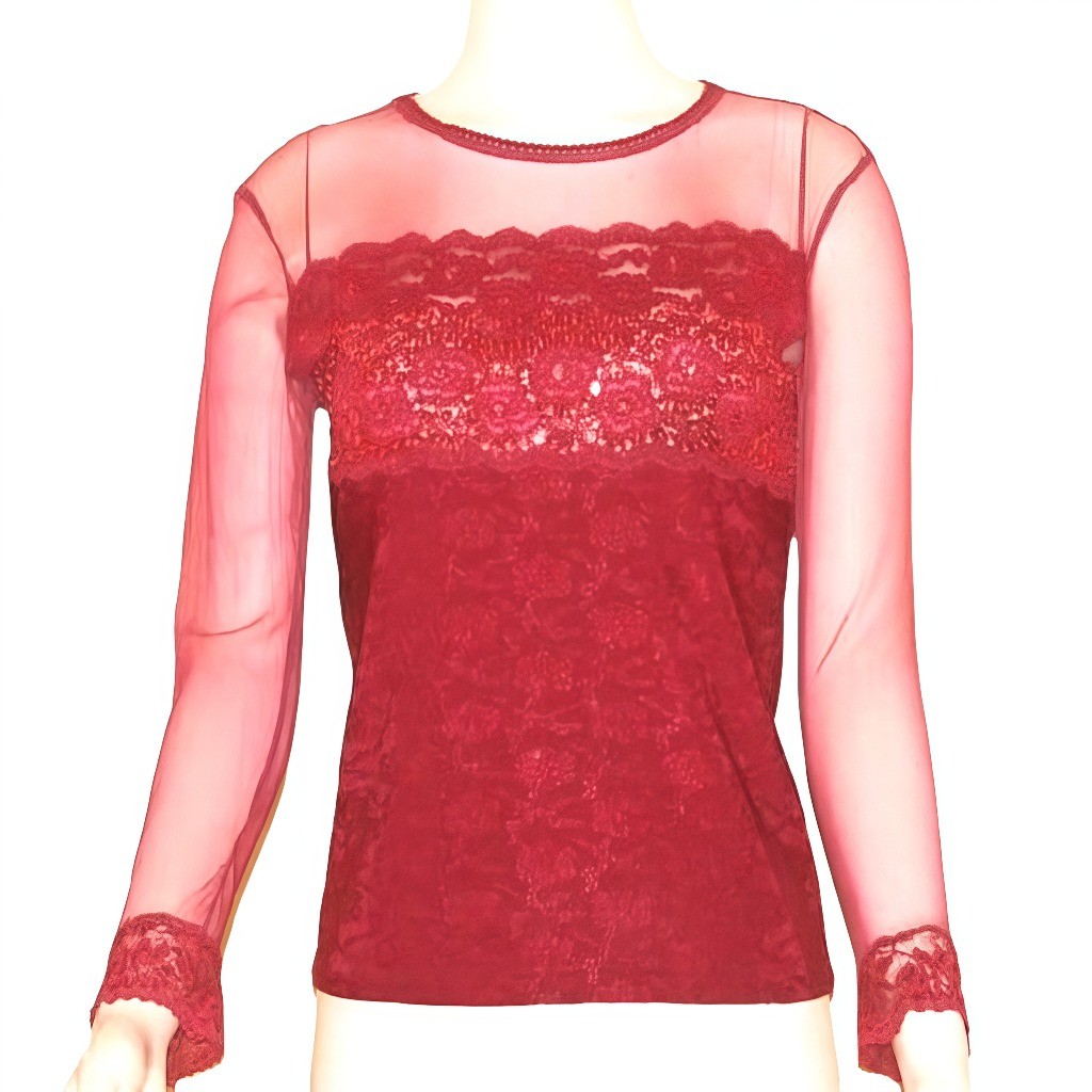 Blouse Payet Semi Transparan Baju Atasan Pesta/Penyanyi Wanita Import Bagus Murah