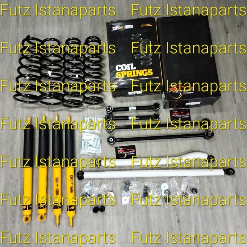PAKET KOMPLIT shock breaker dan per OME Toyota vx80 Lift up 3 inchi