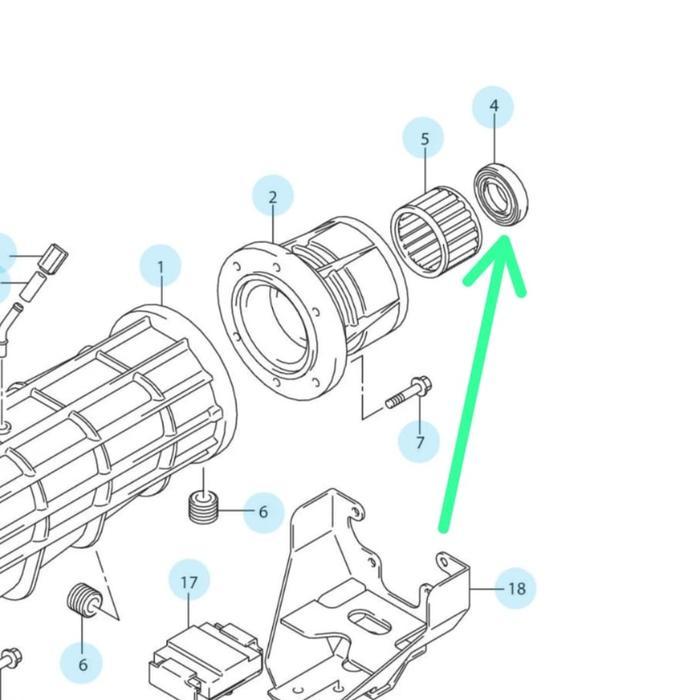 seal buntut presneling grand vitara