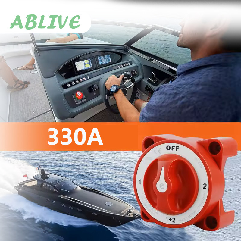 Saklar Cut Off Aki Pemutus Arus Aki 350A Kepala Aki Pemutus Arus Accu Mobil Untuk Mobil Karavan Kapa