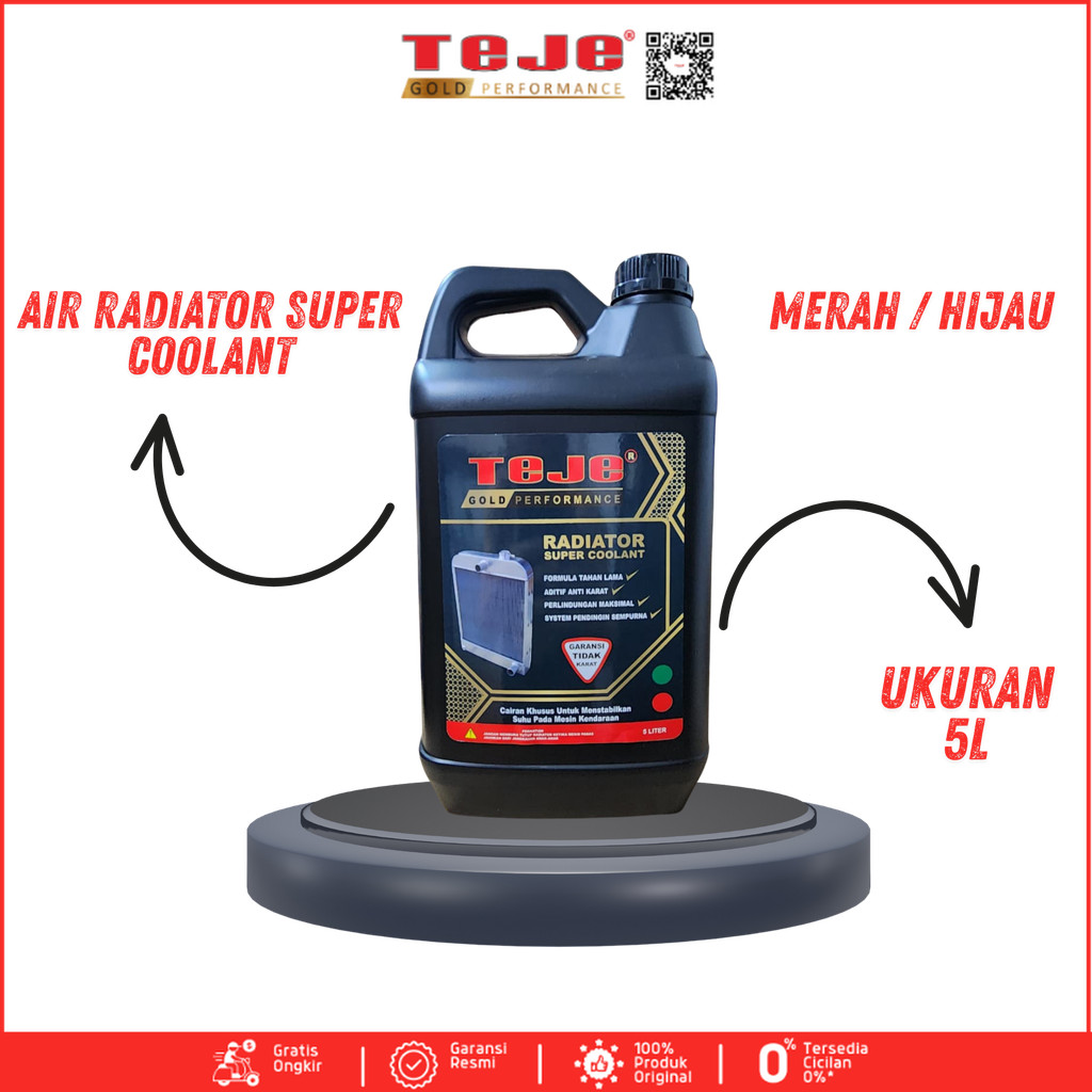 TEJE Air Radiator Mobil Super Coolant 5 Liter