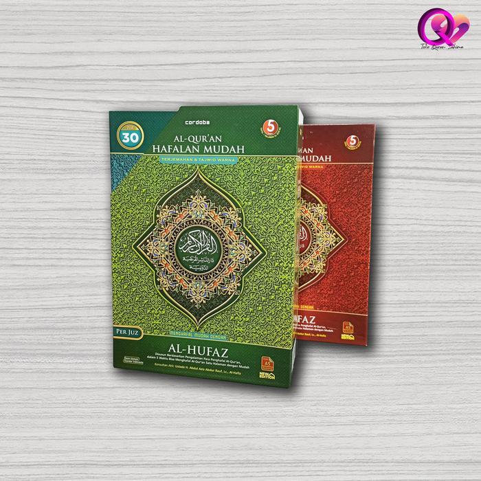 AL QURAN PER JUZ QURAN HAFALAN QURAN TERJEMAH QURAN TAJWID WARNA - Hijau