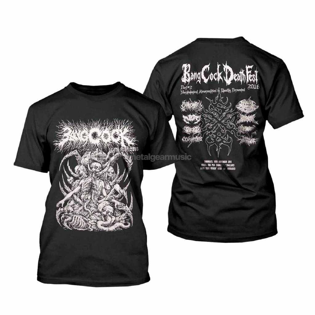 ORIGINAL  BANGCOCK DEATHFEST - 2016 TSHIRT
