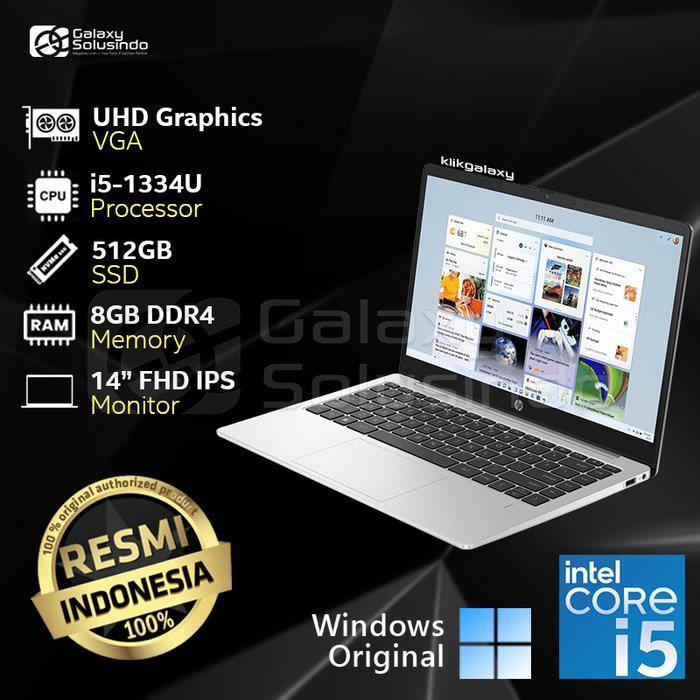 HP 240 G10 - Core i5-1334U 512GB SSD 8GB RAM - Silver Notebook Laptop