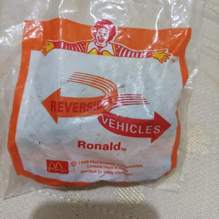 Ronald Reversible Vehicles Happy Meal MC Donalds Vintage 1998 | SEGEL RARE TaO 