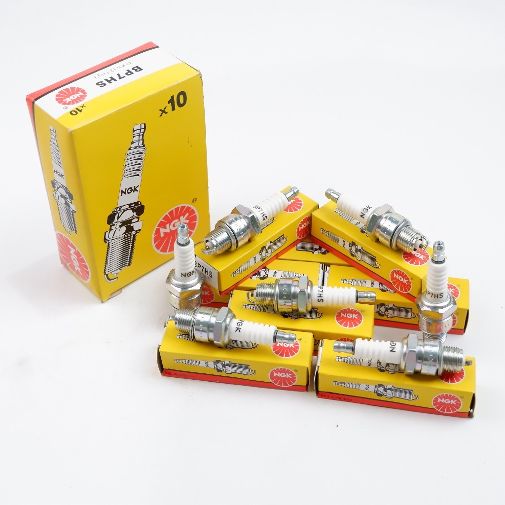 Busi NGK BP7HS Motor RX-King , Alfa , RX 100 , FR80 , Satria FU 150 original motor sparepart