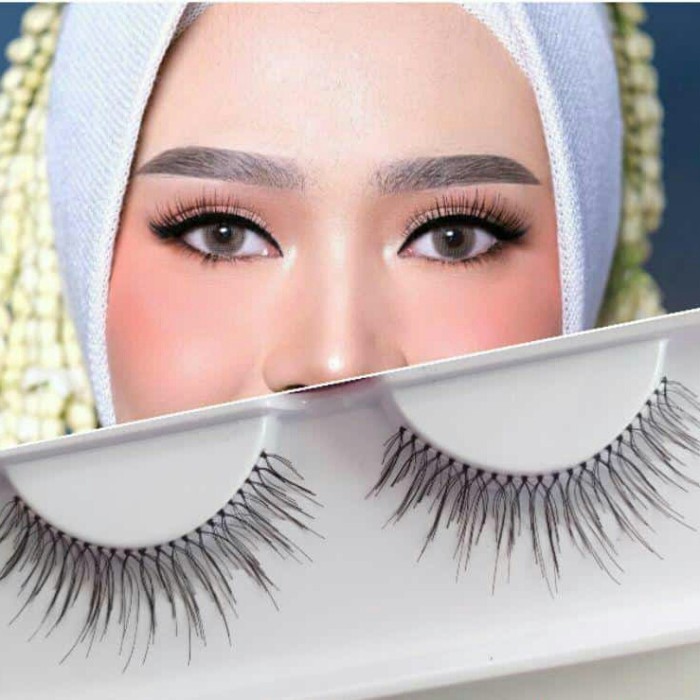 (PAP) Bulu mata palsu / eyelash harga sepasang / EYELASH IMPORT Natural / Natural Lentik Bulu Mata P