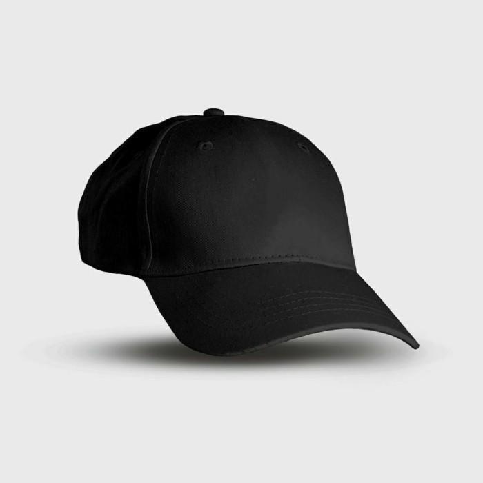 Topi Hitam Polos Topi Fashion Korea Unisex Baseball Cap