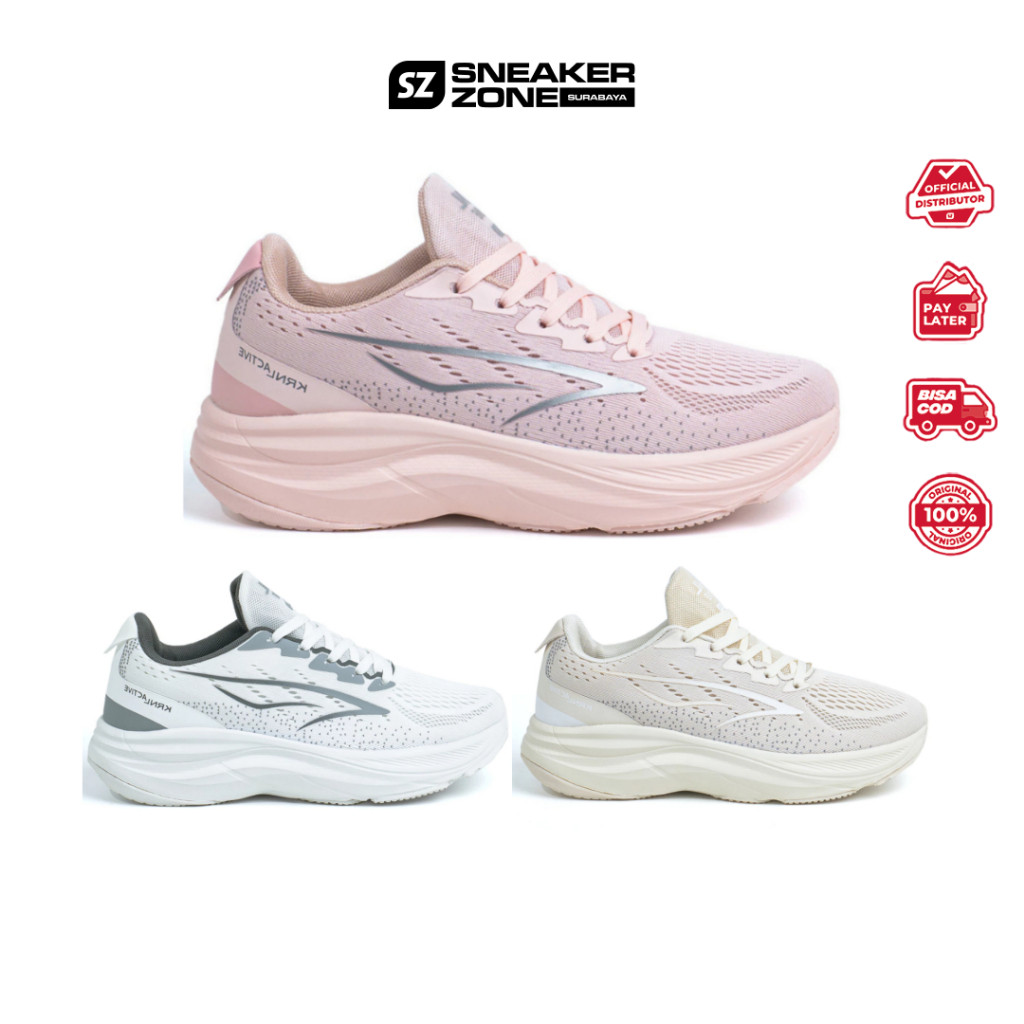 SEPATU RUNNING WANITA KRONIKEL ACTIVE PURE FLOW - SEPATU RUNNING WOMEN - SEPATU LARI KRONIKEL