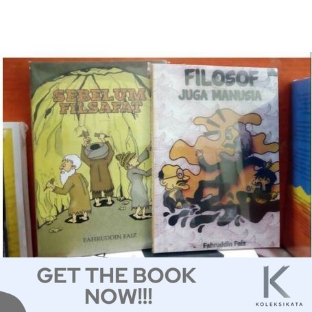 Paket Buku Filosof Juga Manusia & Sebelum Filsafat - Fahruddin Faiz