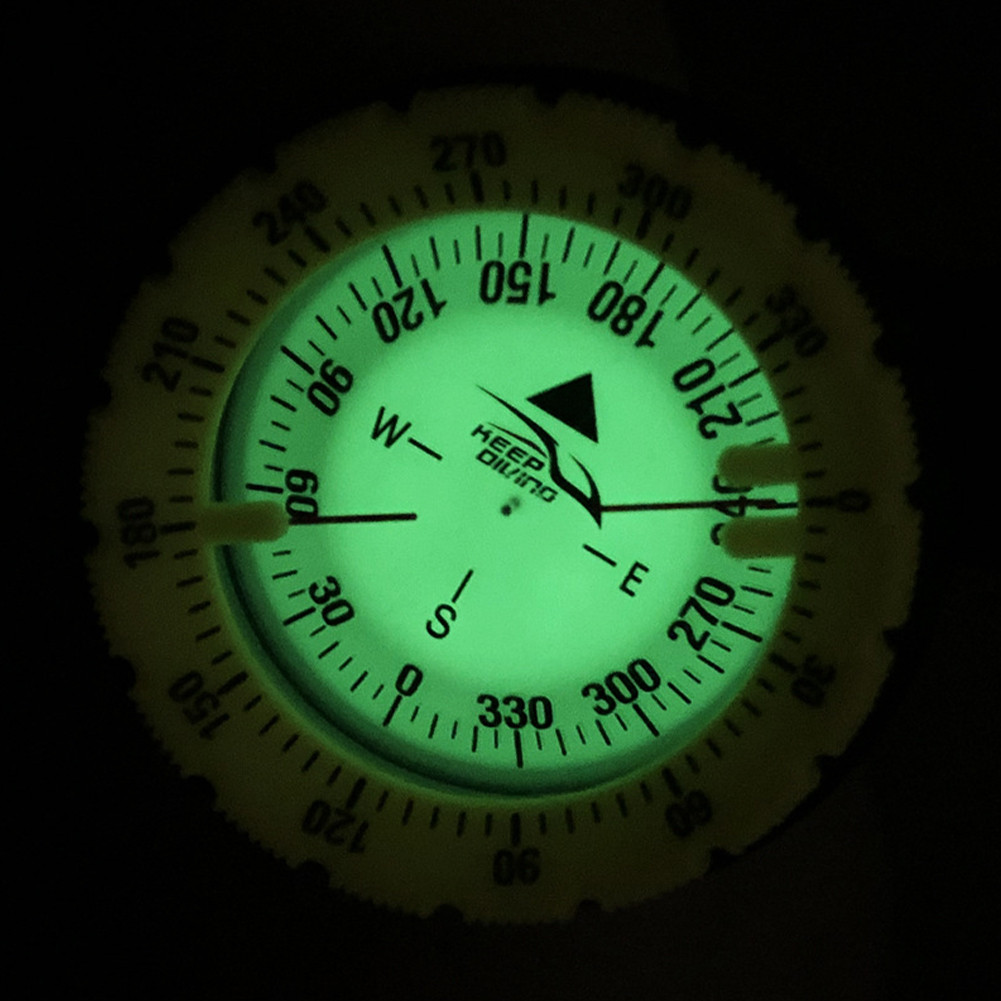 Scuba ving Compass Lightweight Wrist Compass Portable Wristwatch Balanced Type Compass Max 50m Water