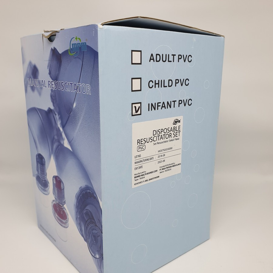Disposable Resuscitator set / Ambu Bag Bayi GEA