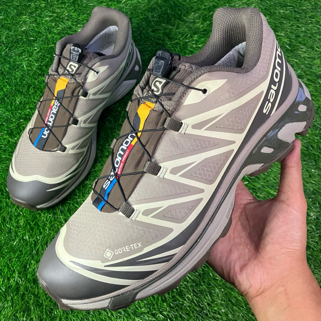 SALOMON S/LAB XT-6 Goretex Vintage Khaki sneakers shoes