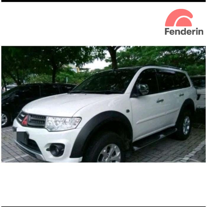 OVER FENDER 1 PCS  MITSUBISHI PAJERO SPORT MODEL ORI TAHUN 2012-2015 HARGA SATU LINGKARAN - FENDERIN