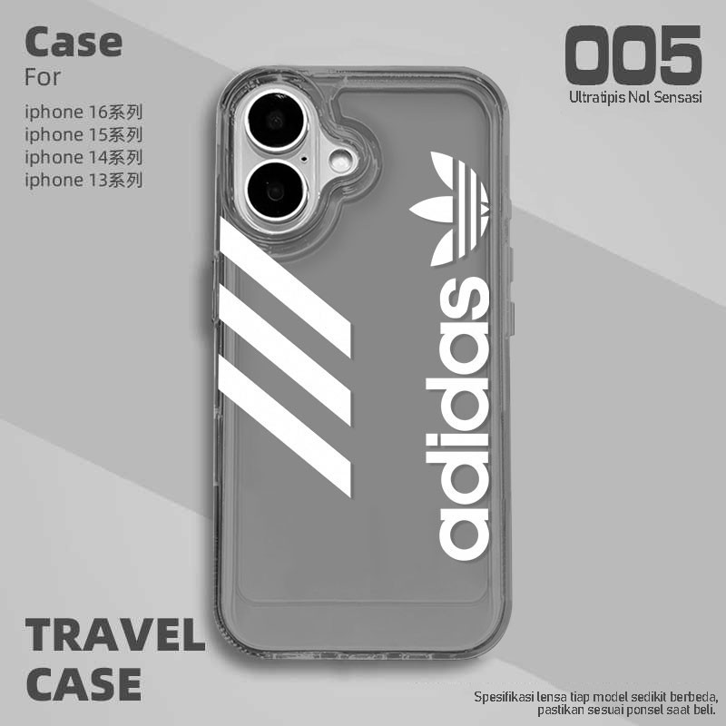 Anti Jamur Terbaru Adidas Cowok Casing Oppo A6 Pro A5X Reno 14F 14 Pro Reno 13F A5 Pro A3X A5I A78 1