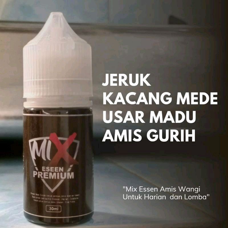 Oplosan 30ML  Essen Jeruk/Kacang Mede/Usar madu/Amis gurih/Mix Essen Indukan/Ikan Rame/Harian dan Lo