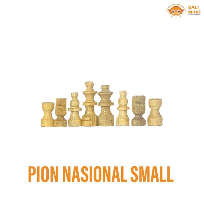 Bidak Catur Bali/Pion Catur Bali/Bidak Nasional/Bidak Catur Kayu - Bidak Nasional