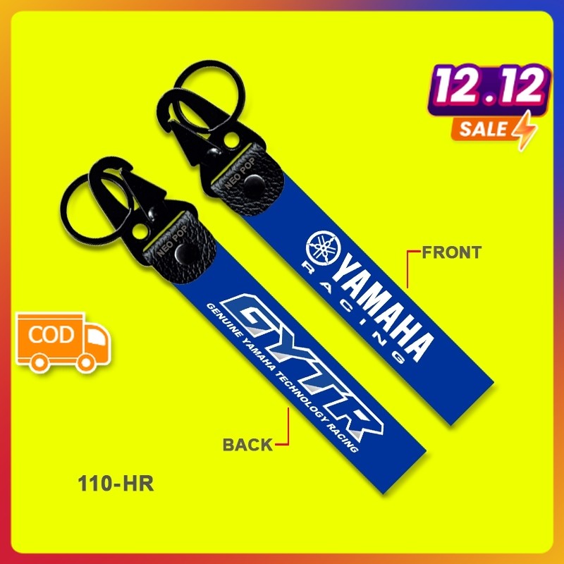 GANTUNGAN KUNCI PREMIUM LOGO GYTR KEYCHAIN MOTOR KEREN GENUINE YAMAHA RACING TECHNOLOGY AKSESORIS KE