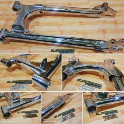 swing arm yamaha yt 115 bulat crome crom non dudukan step
