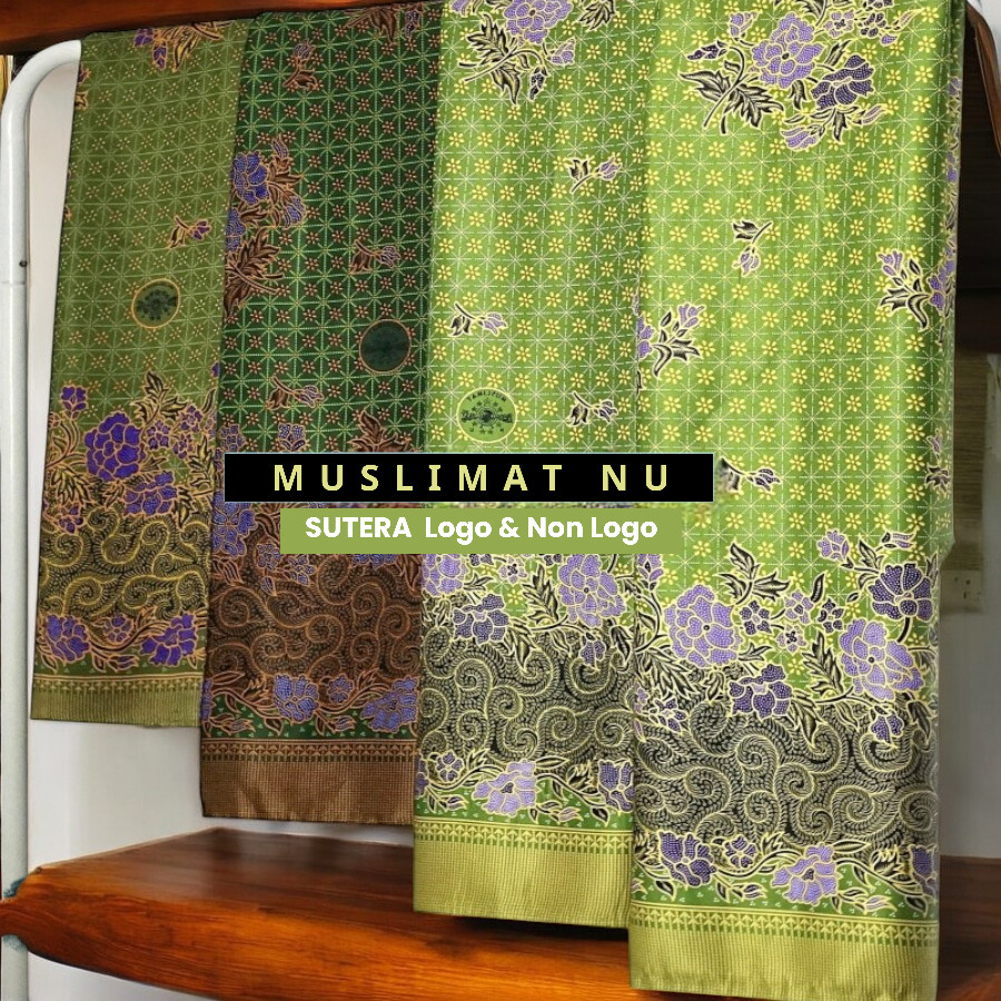KAIN BATIK MUSLIMAT NU SEMI SUTRA DAN SANWOS | KAIN SERAGAM BATIK PENGAJIAN