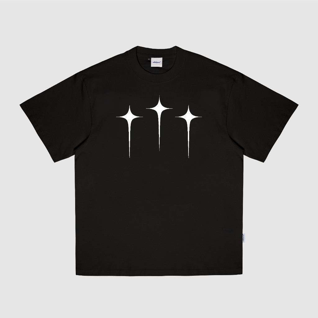 Exhale Apparel Tshirt Kaos Oversize Lyzoo Black