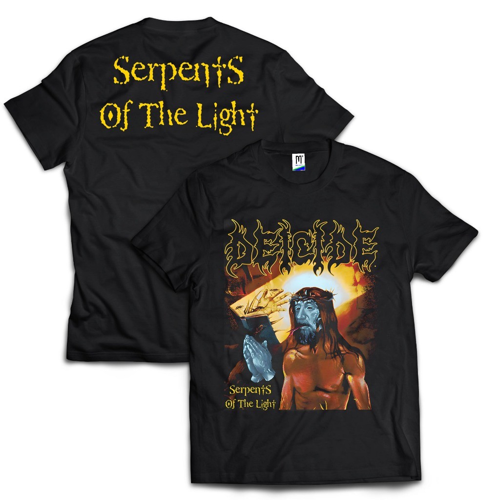 T shirt Kaos DEICIDE - serpents of the light | Kaos band | Kaos metal |