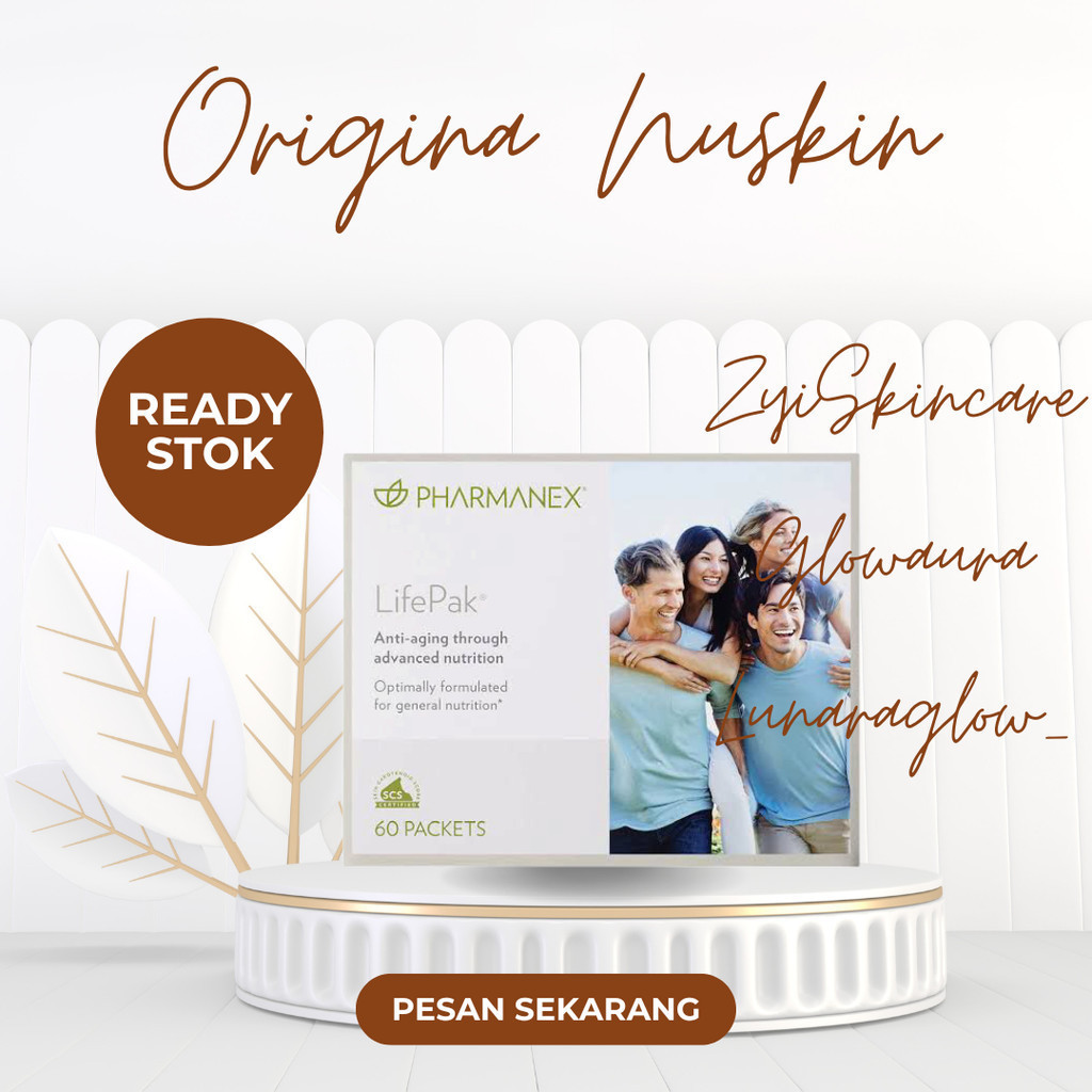 LifePak 30 sachet Original Nu Skin Perawatan, Kecantikan dan Kesehatan