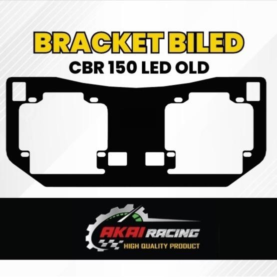 Breket Lampu Biled Projie Led Hid 2.5 Inch Motor CBR 150 Led Old Kualitas Terbaik sst.id
