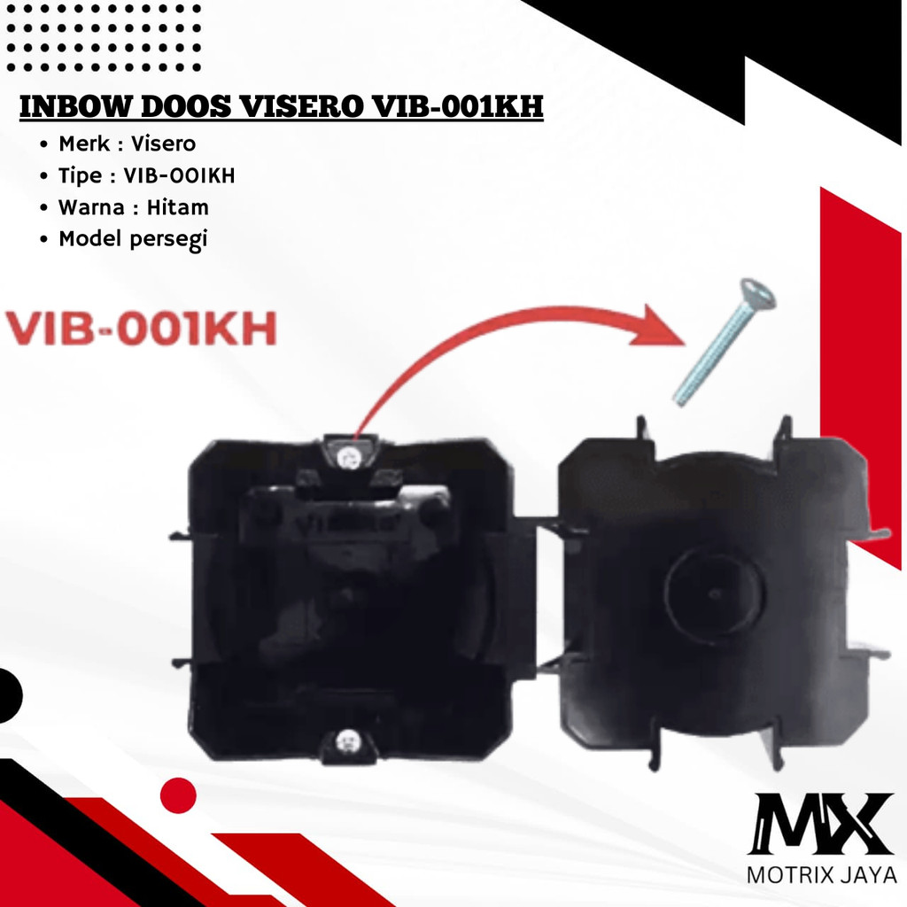 INBOW DOOS VISERO / INBOW DUS VISERO KOTAK VIB-001KH (MJ)