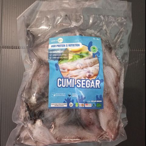 Pure Organic Cumi Segar Medium 500gram|Cumi Fresh|