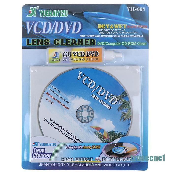 ECHOVERSE VCD DVD CD Room Lens Cleaner & Audio Tape Head Cleaner