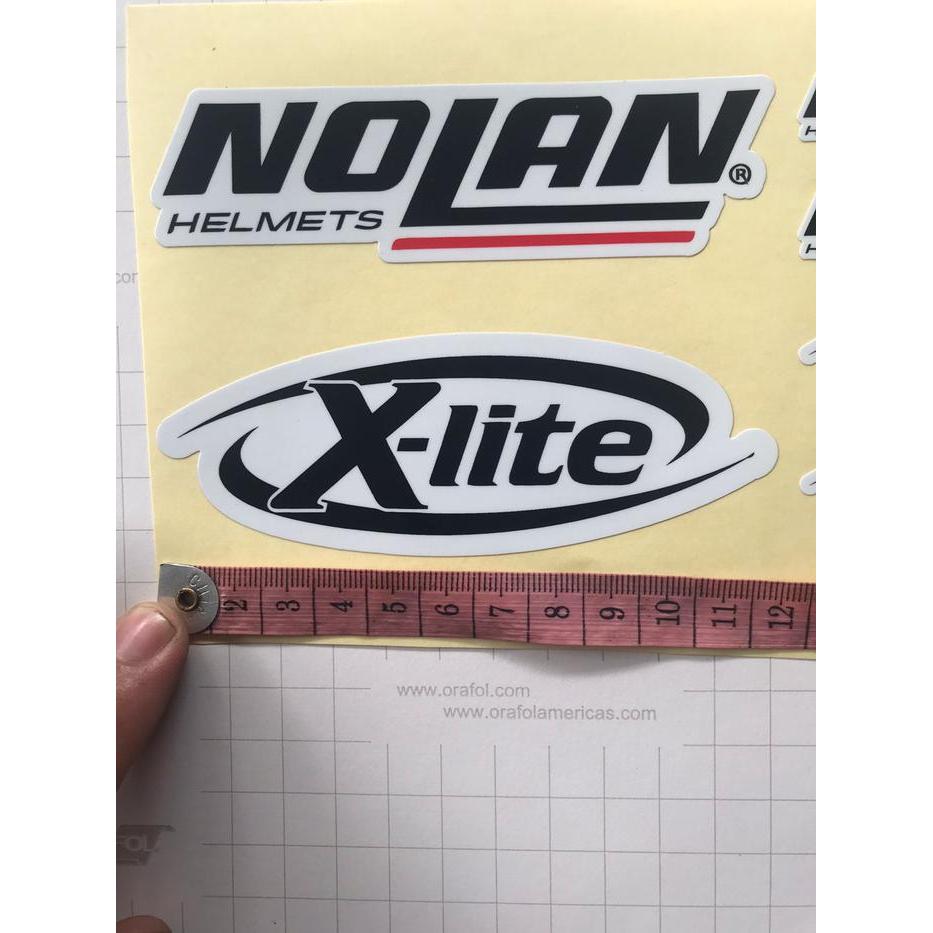 Sticker packs Nolan Xlite helmet