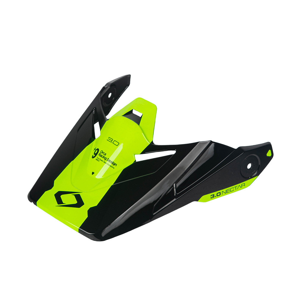 Orca Powergear - Pet / Visor Helm RSV X Orca Nectar 3.0 - Black Fluo