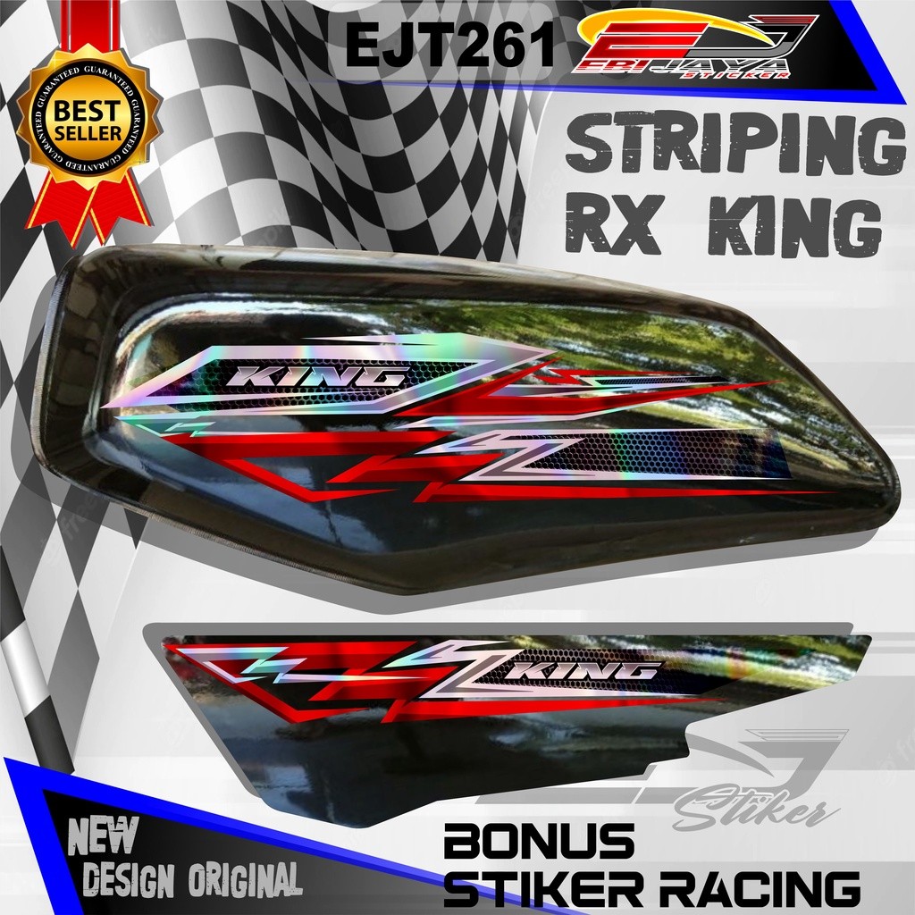 Stiker Rx King Hologram Dan Non Hologram / Striping Stiker Rx King New Motif Motor