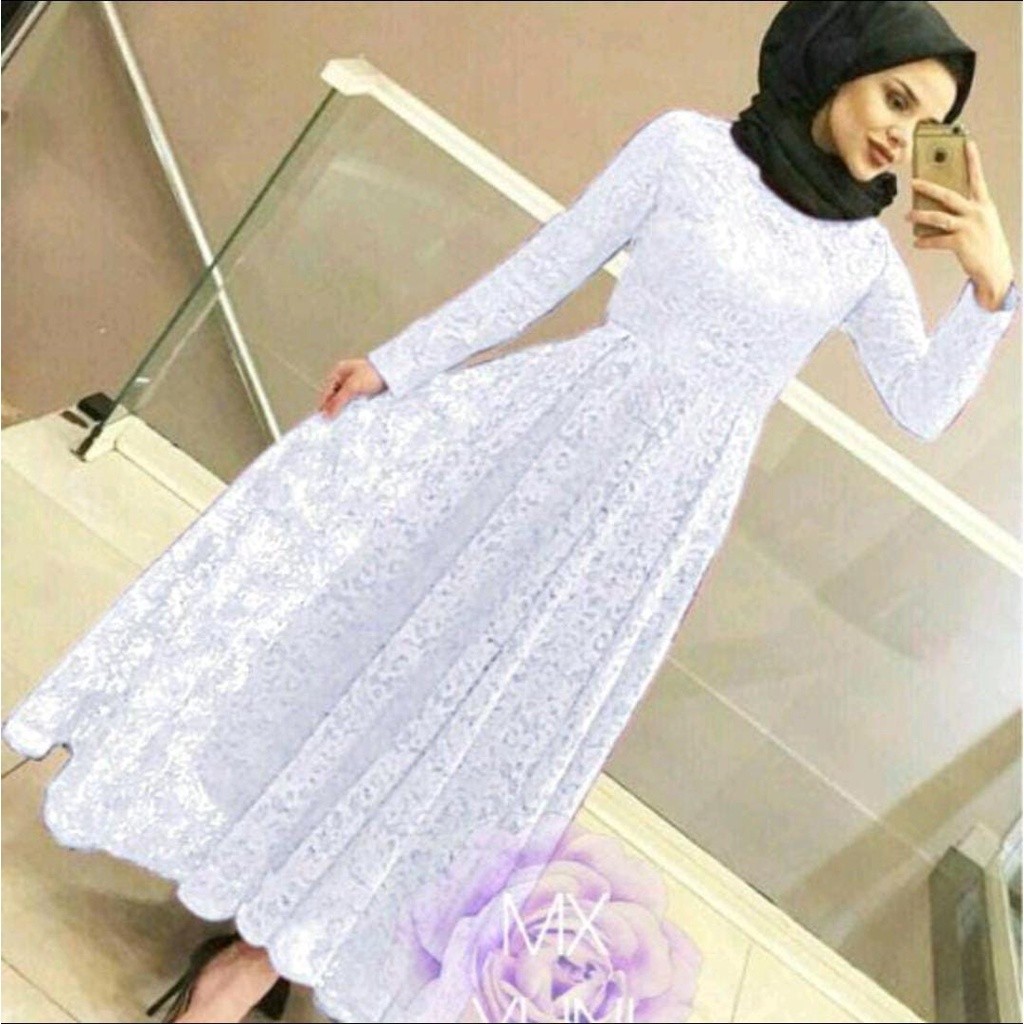 Pakaian Gamis Wanita Moeslim Gamies Perempoan Gamus Idul Fitri 2026 Ibuibu Dress Ghamis Perempuan El