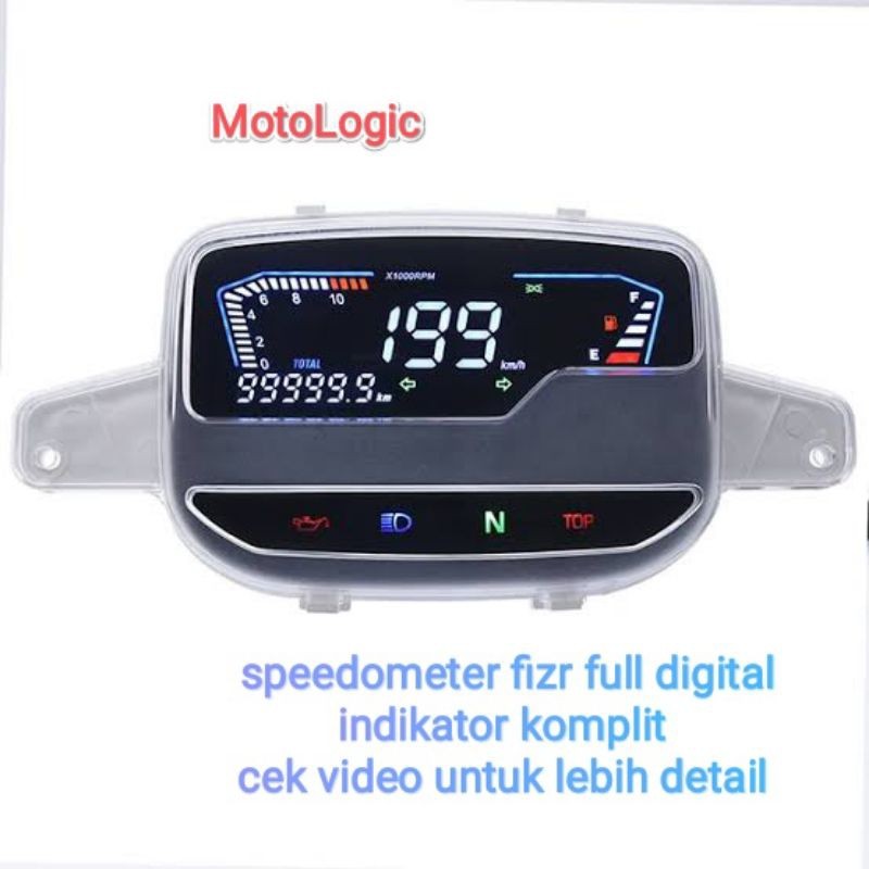 speedometer fizr digital