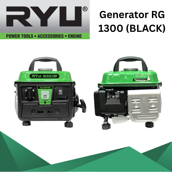 RYU Generator RG 1300 BLACK / Genset RYU RG 1300 BLACK