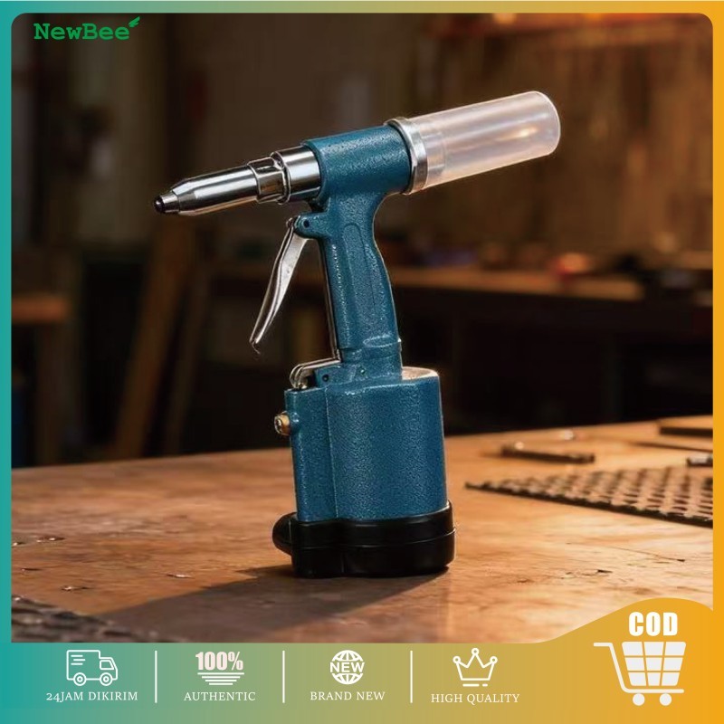 Pneumatic Rivet Gun Air Tang Paku Rivet Nut Gun Otomatis Rivet Mur Alat Rivet Tang Rivet Ripet Sambu