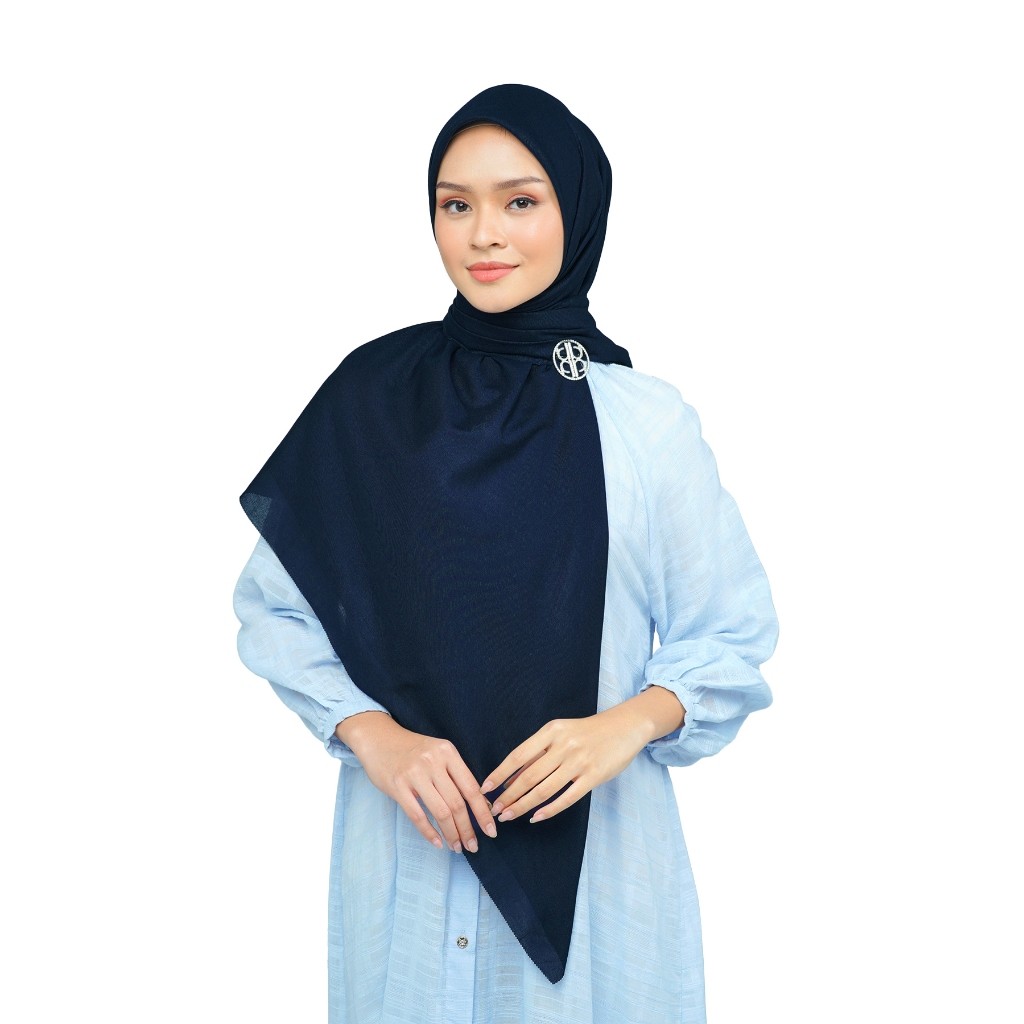 Nada Puspita - Nada Voile Scarf Large - Ocean