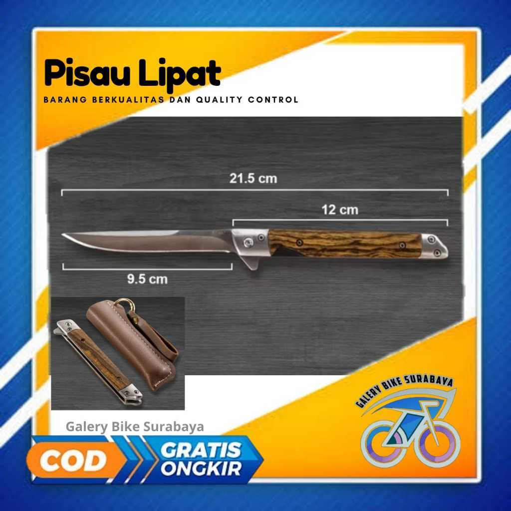 DMS Pisau Lipat Outdoor Portable Knife Survival Tool - M390