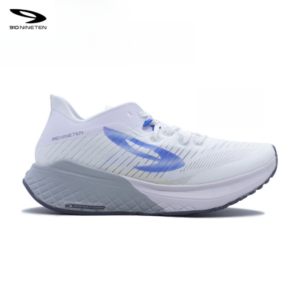 910 HANNA 1.0 PUTIH/BIRU - Sepatu Lari / Hanna 1.0 Putih 910Nineten Original
