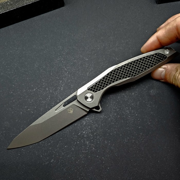 SHIROGOROV F95NL Folding Knife D2 Blade Liner Lock EDC