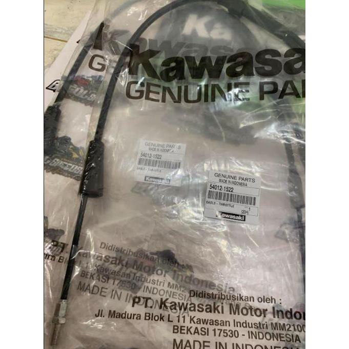 Kabel Gas Ninja RR R SS Old New 150 Original Kawasaki - ninja r