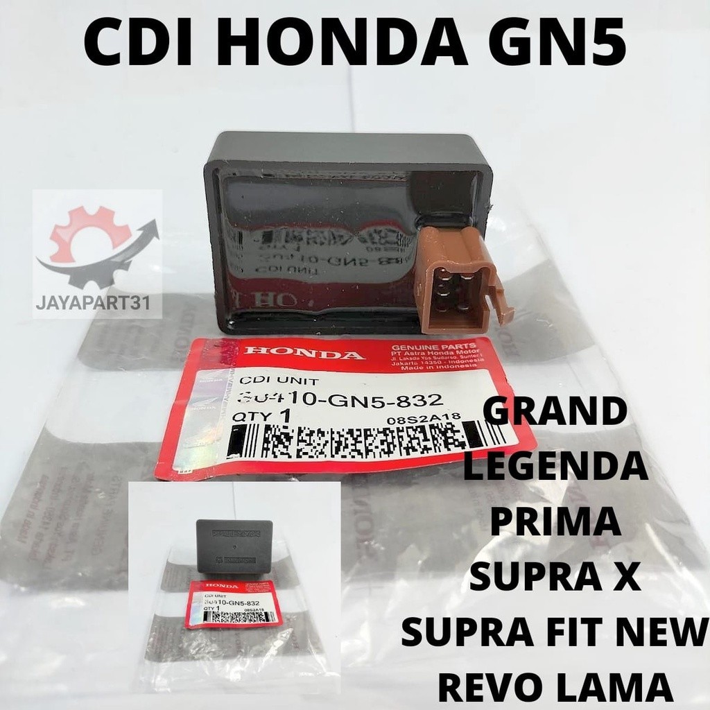 CDI UNIT HONDA GRAND LEGENDA PRIMA SUPRA SUPRA FIT NEW ORIGINAL ASLI AHM