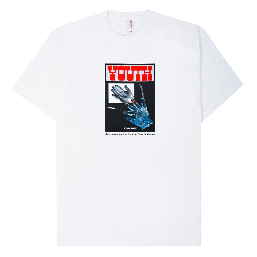 STARCROSS Kaos Pria - IRON FIST - White